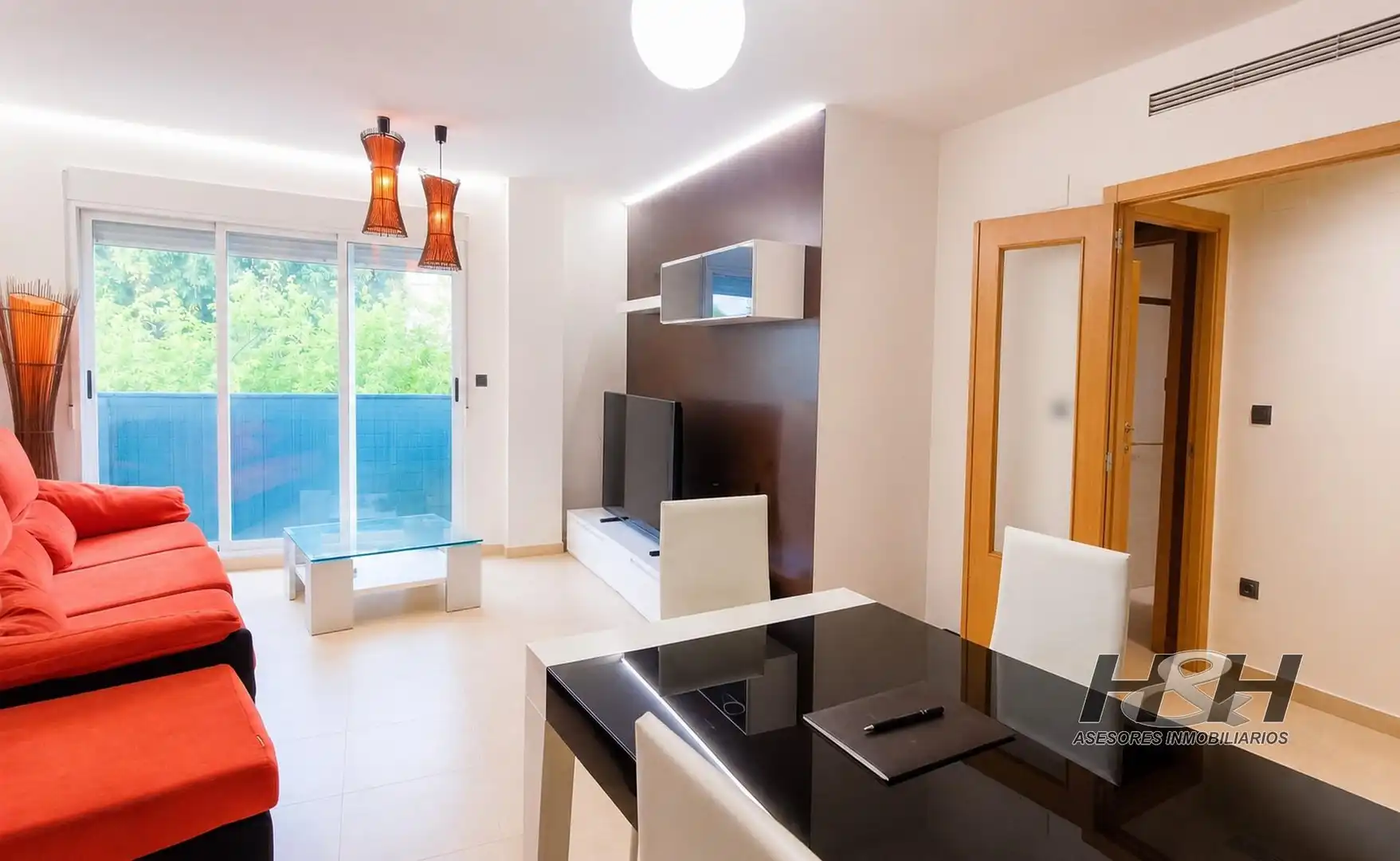Sala de estar de Piso en venta en Benaguasil con Aire acondicionado, Calefacción y Terraza