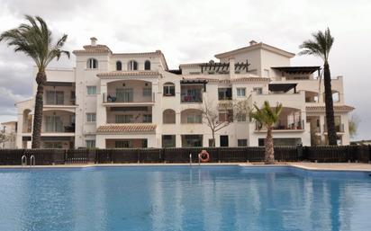 Exterior view of Apartment for sale in  Murcia Capital  with Private garden and Terrace