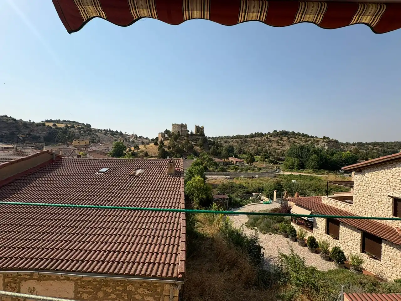 Garden of Country homes for sale in Castillejo de Robledo  with Heating, Parquet flooring and Terrace