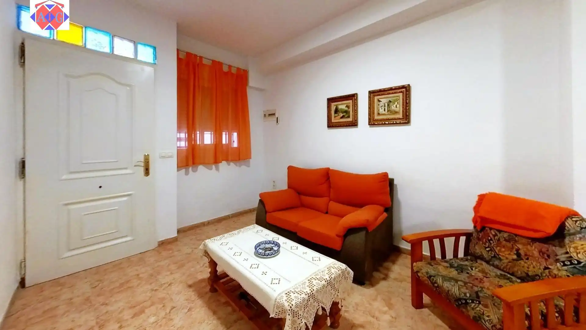 Living room of Flat for sale in Gualchos  with Furnished