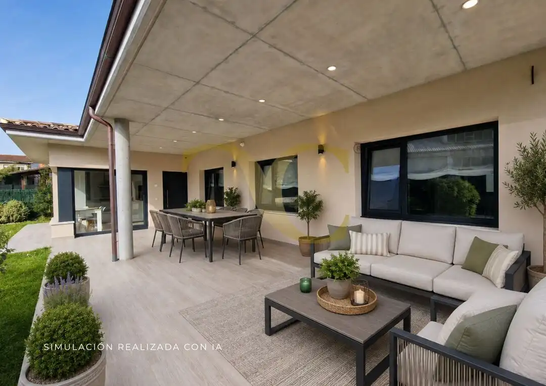 Terrassa de Casa o xalet en venda en Llanes amb Calefacció, Jardí privat i Terrassa