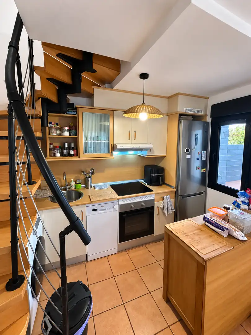 Cocina de Casa o chalet en venta en La Oliva con Terraza, Amueblado y Piscina comunitaria