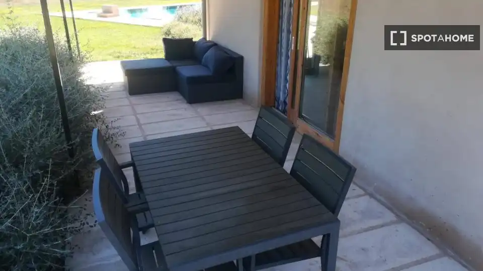 Terraza de Apartamento para compartir en Inca con Aire acondicionado, Terraza y Amueblado