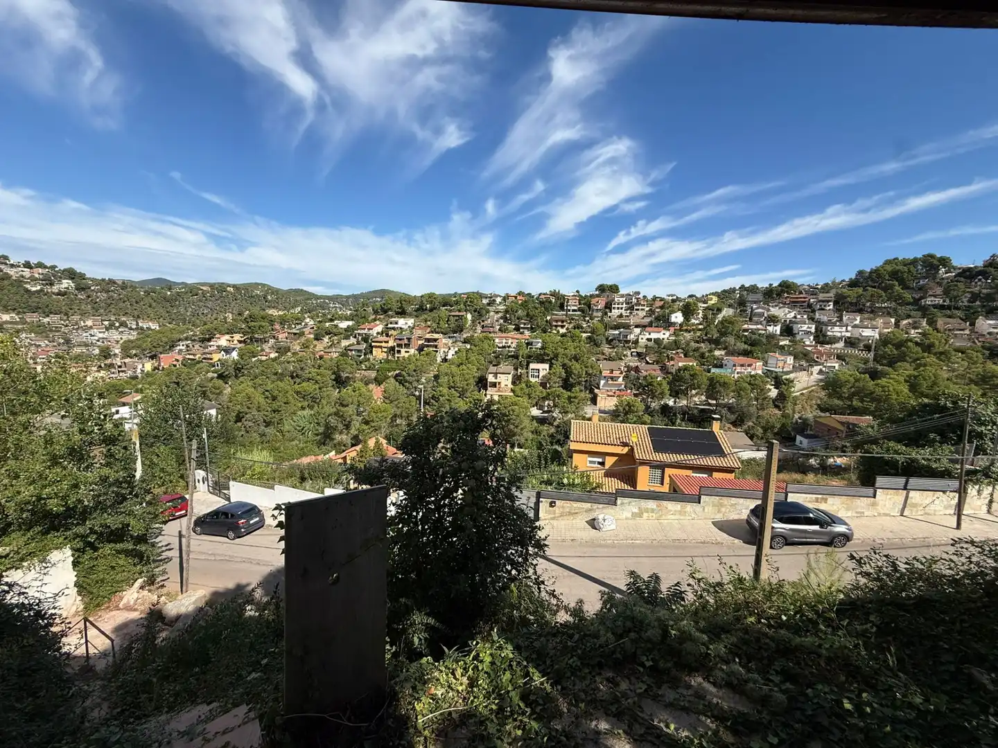 Vista exterior de Casa o chalet en venta en Vallirana con Jardín privado y Terraza