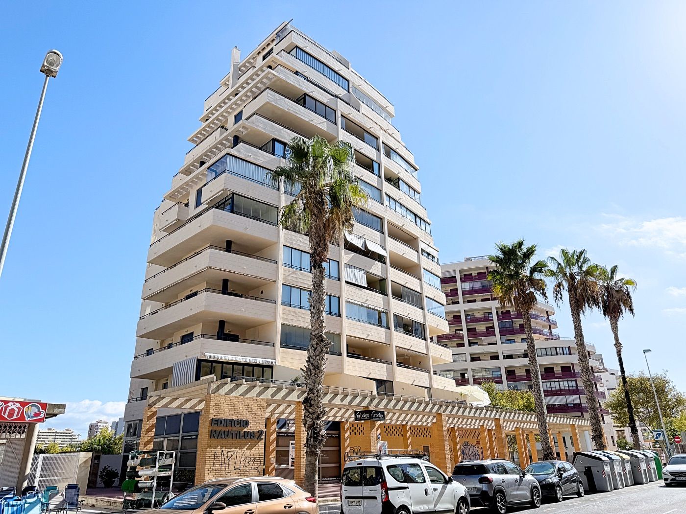 Vista exterior de Apartament en venda en Calpe / Calp amb Aire condicionat, Traster i Piscina