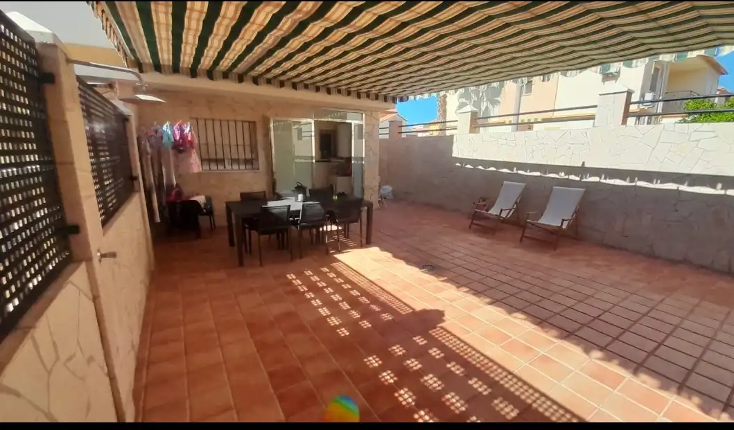 Terraza de Casa adosada en venta en Algarrobo con Calefacción, Jardín privado y Terraza