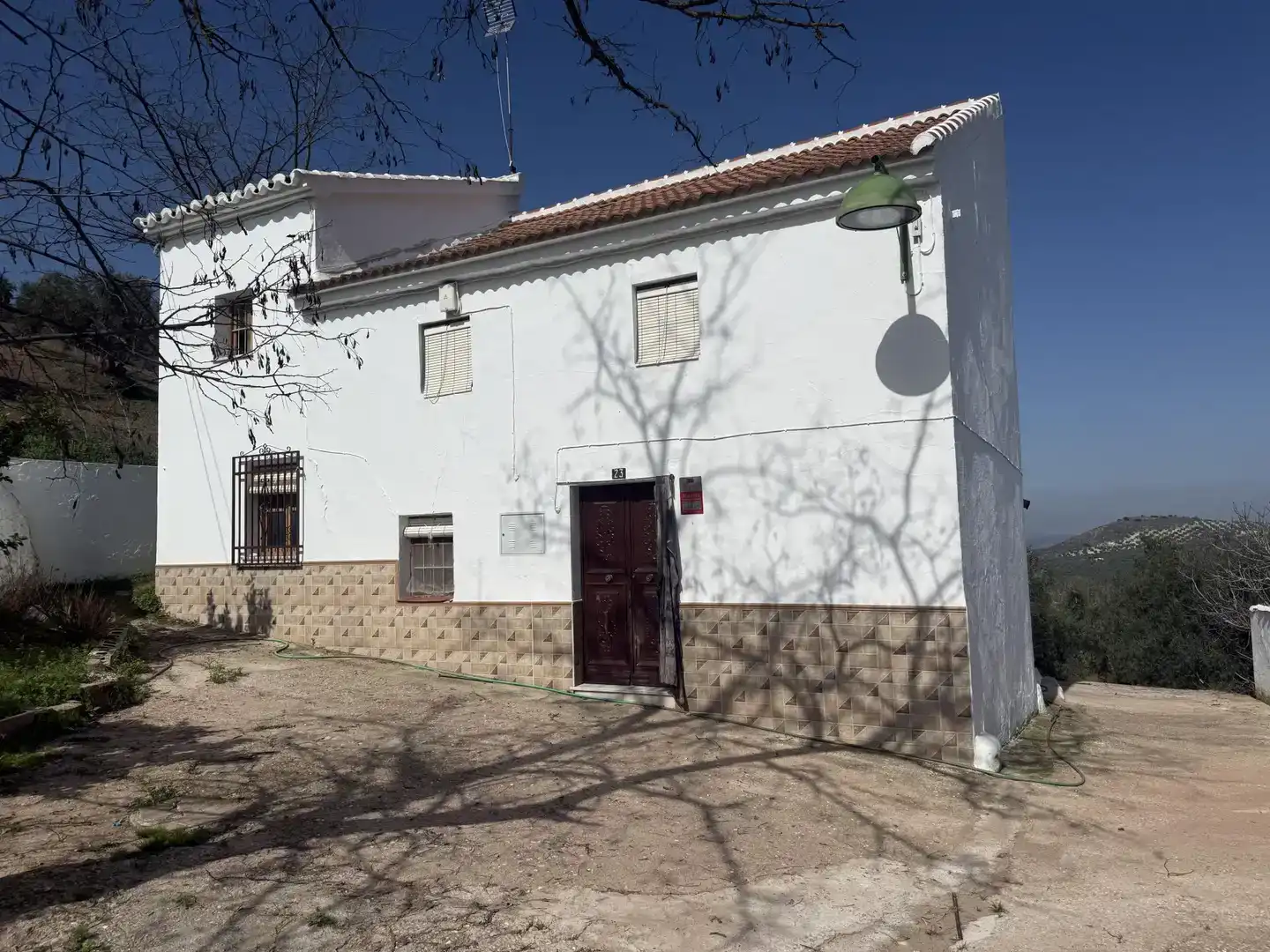 Vista exterior de Finca rústica en venda en Villanueva de Algaidas