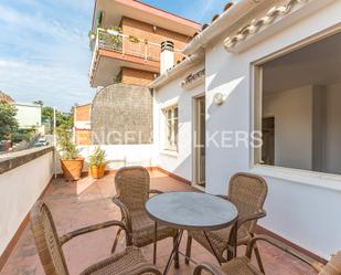 Terrace of House or chalet for sale in  Barcelona Capital  with Air Conditioner, Heating and Parquet flooring