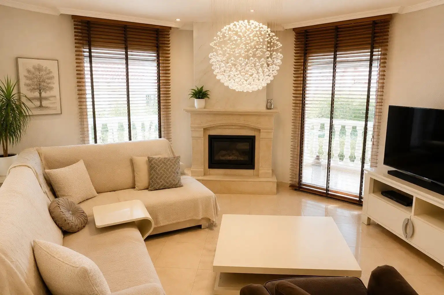 Living room of Houses for sale in Rojales  with Private garden, Terrace and Swimming Pool