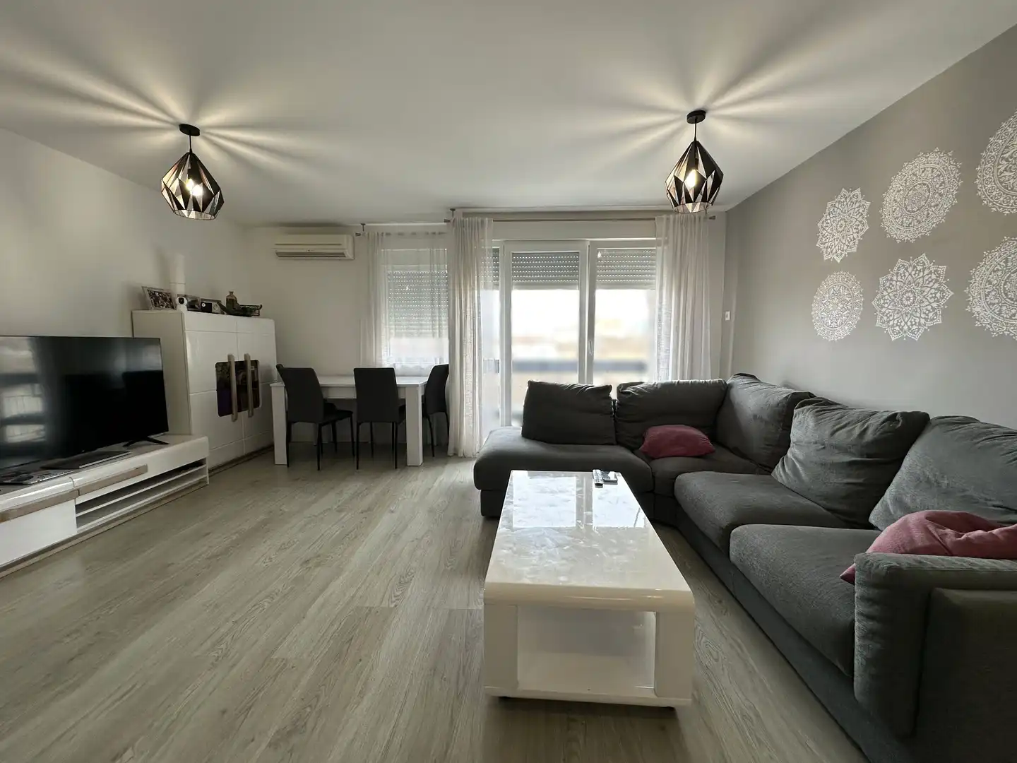 Sala de estar de Piso en venta en Ontinyent con Aire acondicionado, Calefacción y Amueblado