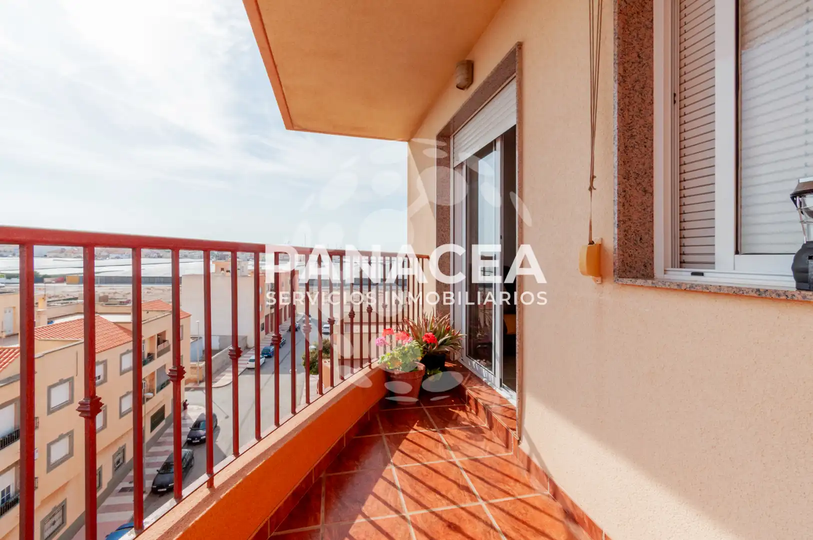 Balcony of Flat for sale in Roquetas de Mar  with Furnished, Oven and Washing machine