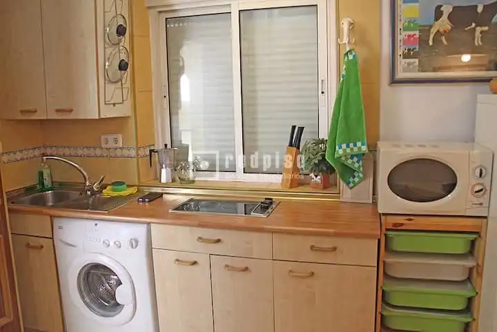 Cocina de Dúplex de alquiler en Madrid con Aire acondicionado y Calefacción