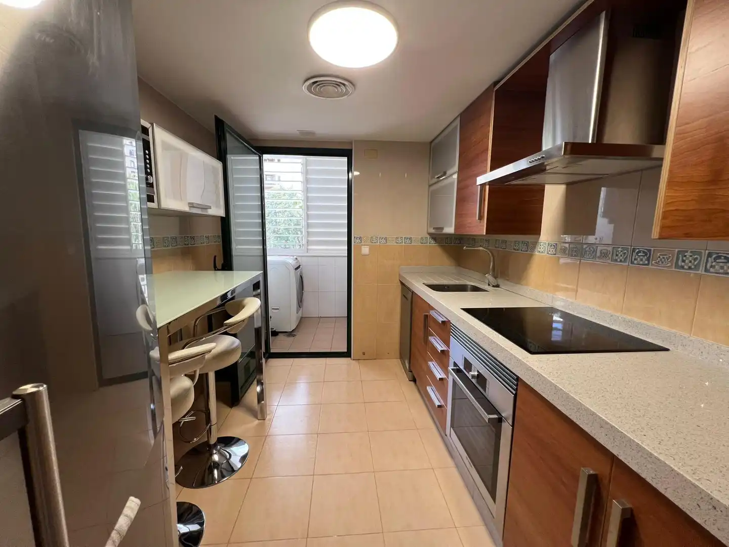 Cocina de Piso de alquiler en Murcia con Aire acondicionado y Amueblado