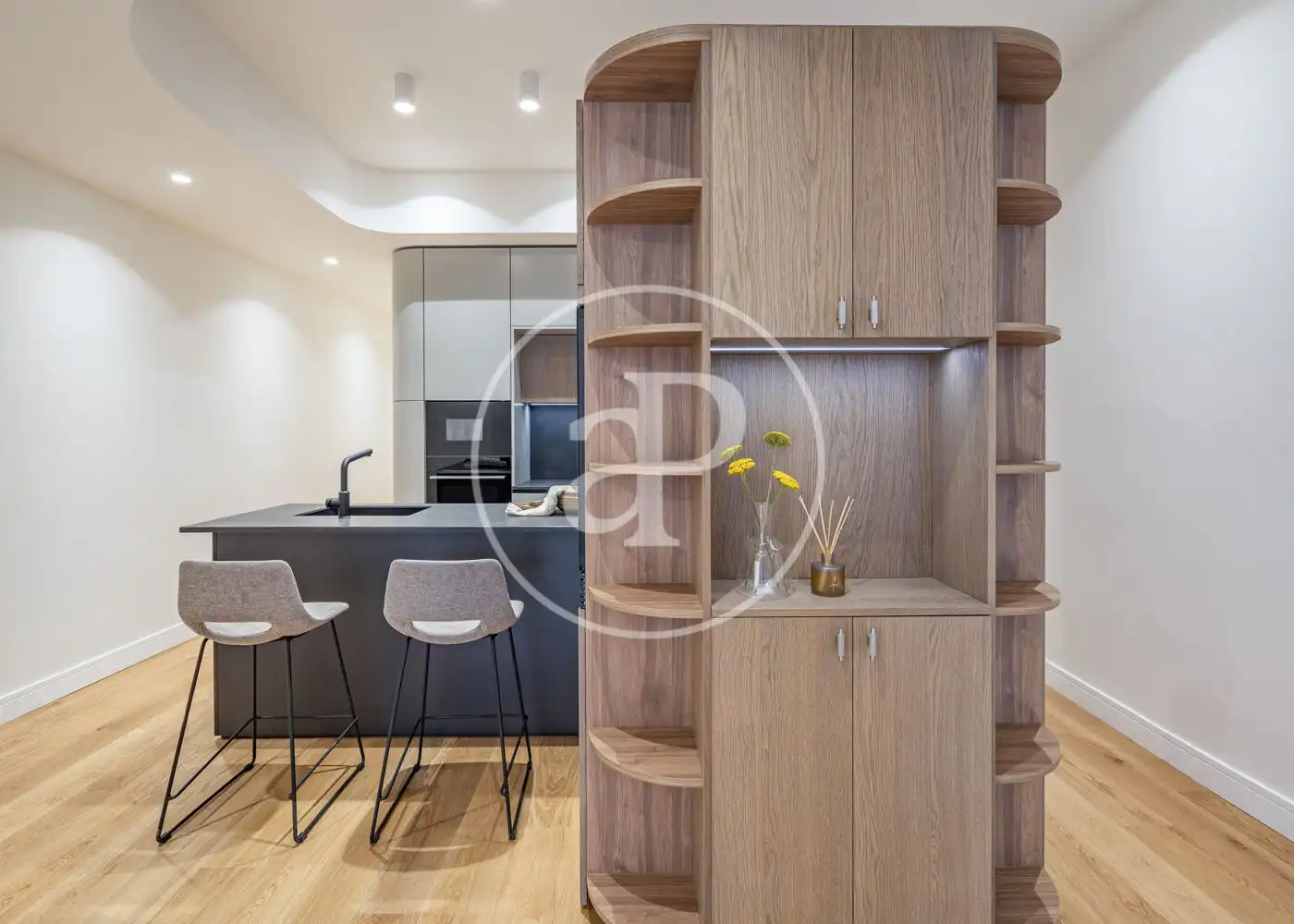 Küche von Wohnung zum Verkauf in Madrid mit Klimaanlage, Heizung und Möbliert