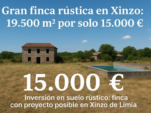 Terreno en Venta en Rúa Santa Mariña, 14 en Xinzo de Limia