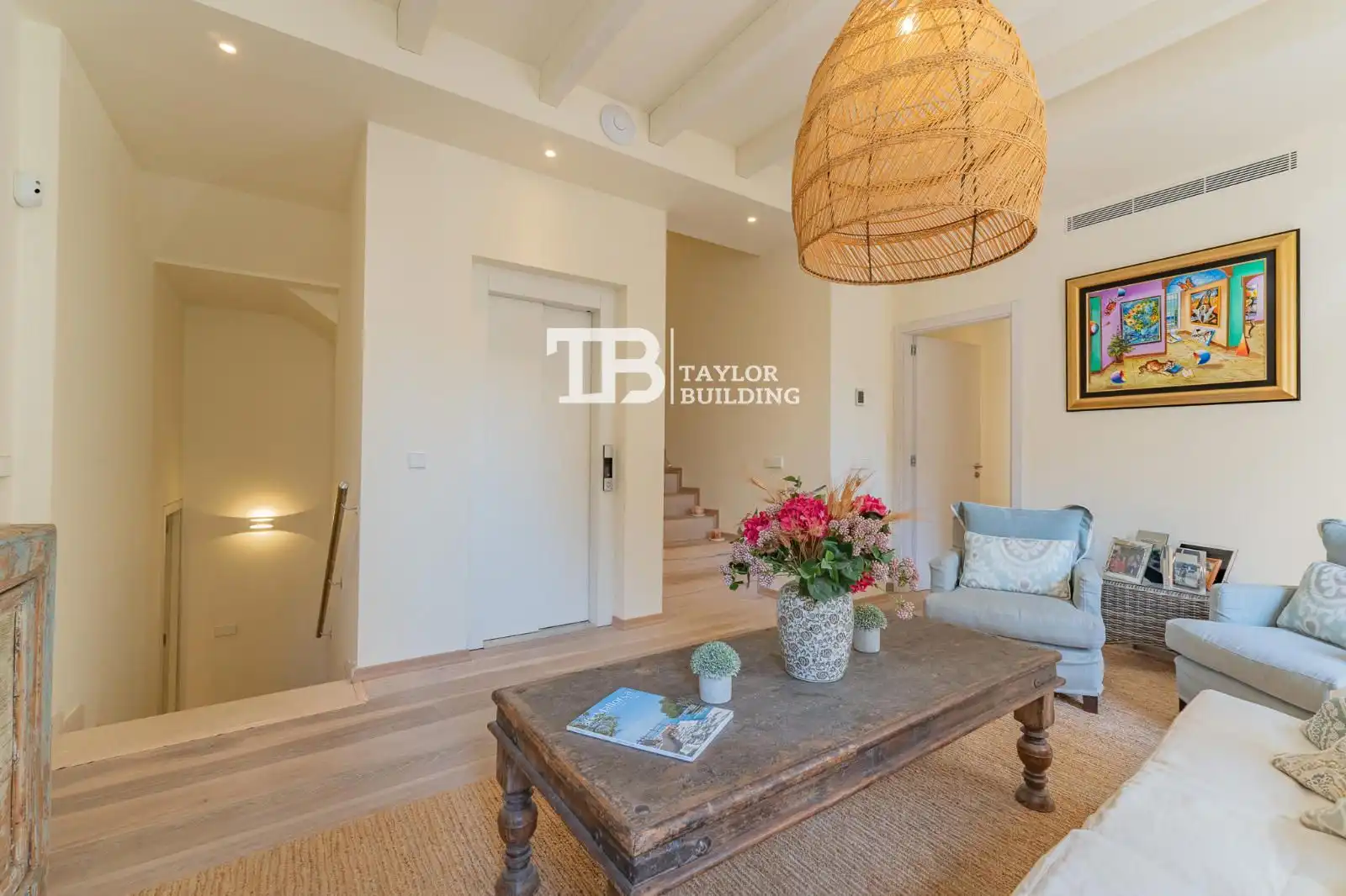 Sala d'estar de Casa o xalet en venda en  Palma de Mallorca amb Aire condicionat, Calefacció i Parquet