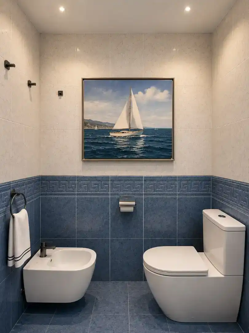 Badezimmer von Wohnung zur Miete in Palafrugell