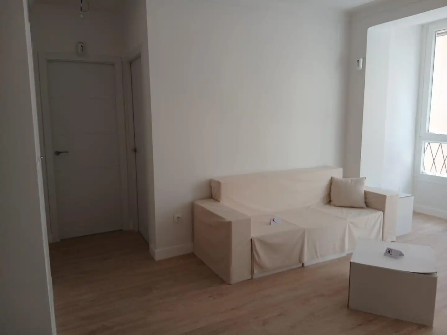 Living room of Flat for sale in Málaga  with Parquet flooring