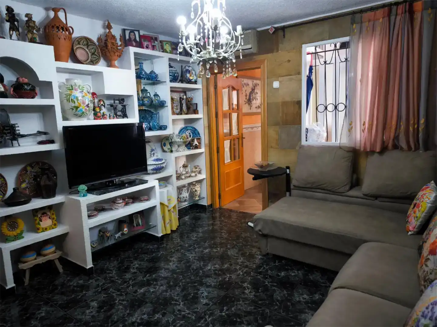 Sala d'estar de Casa adosada en venda en Molina de Segura amb Aire condicionat