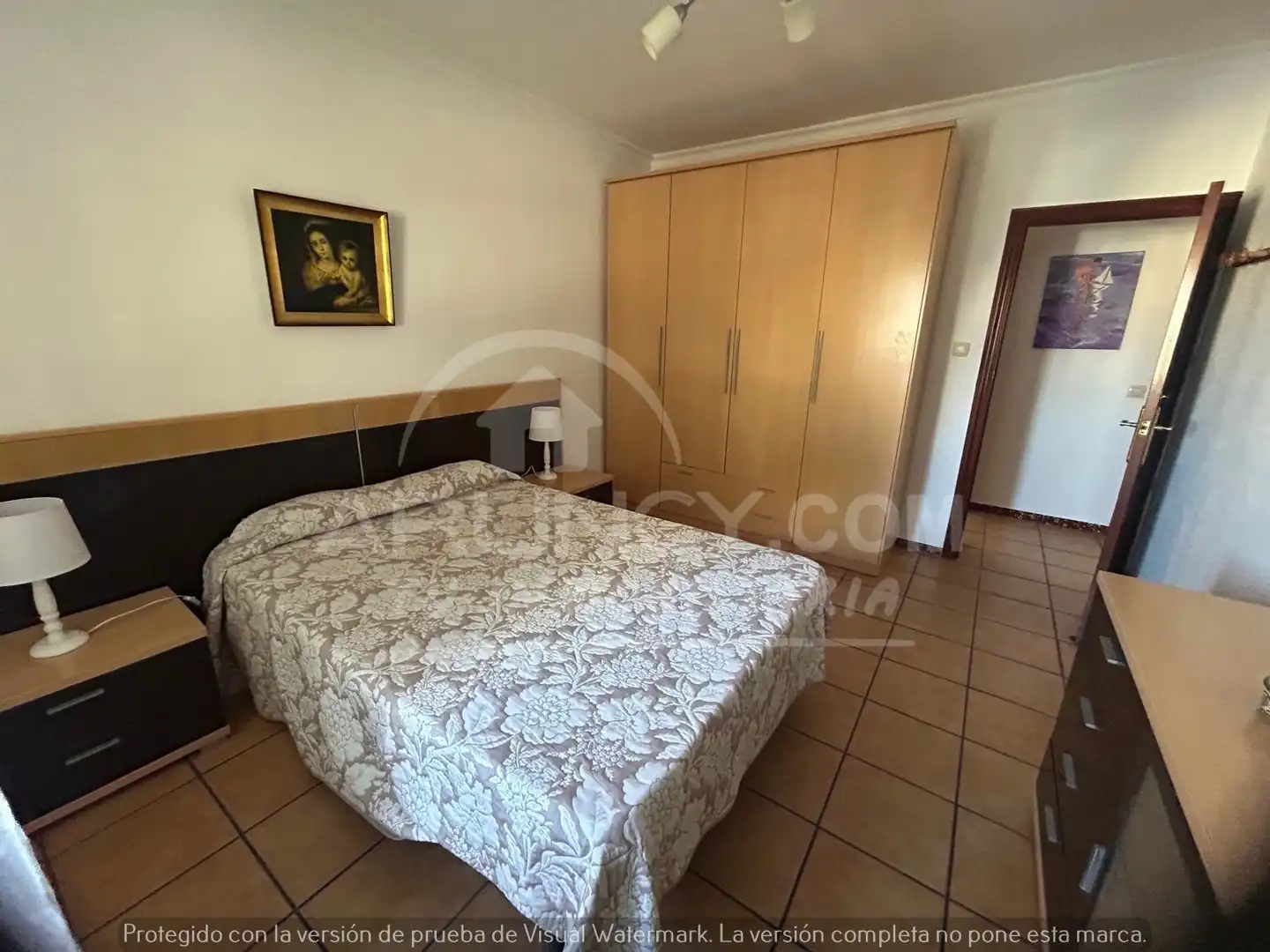 Bedroom of Flat for rent in Alcalá de Guadaira  with Air Conditioner and Furnished