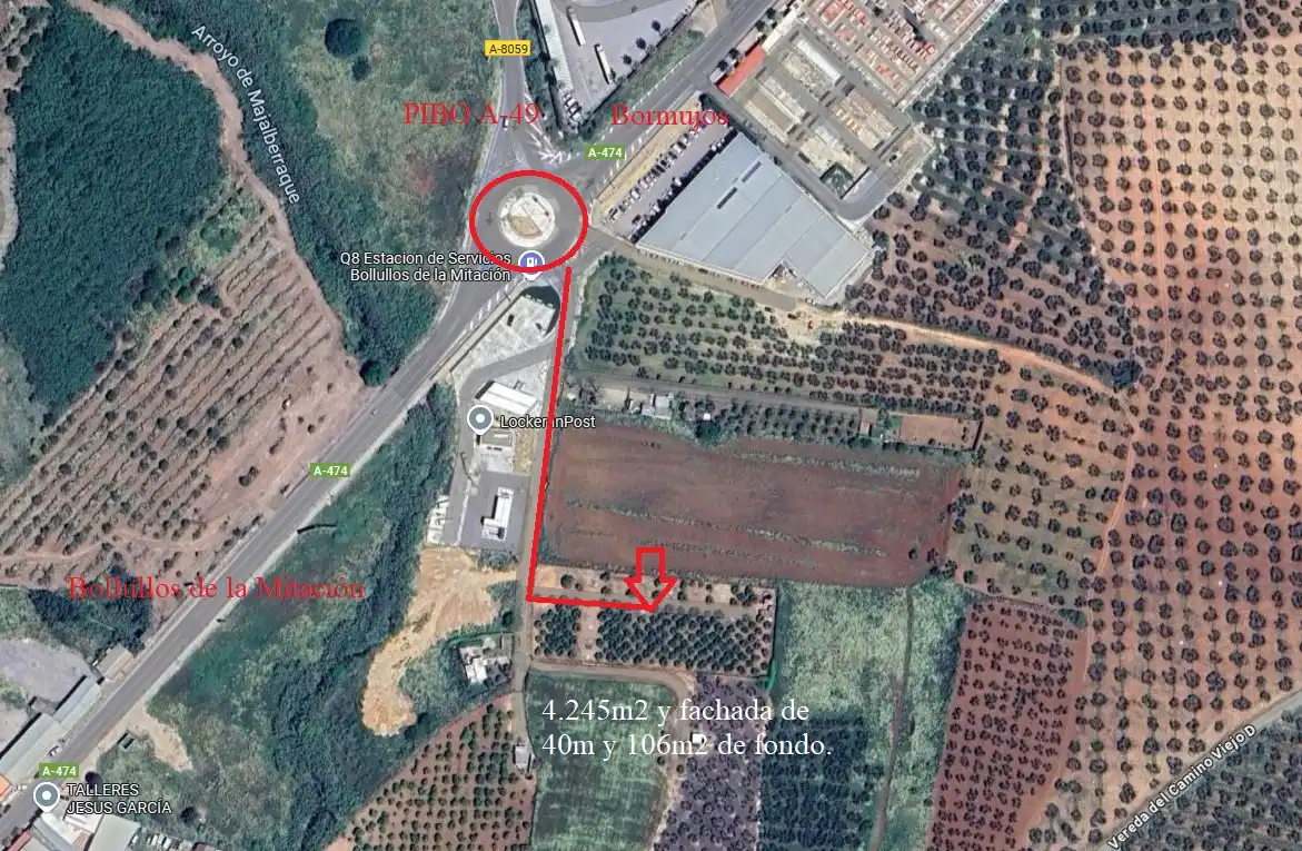 Rural land for sale in Bollullos de la Mitación