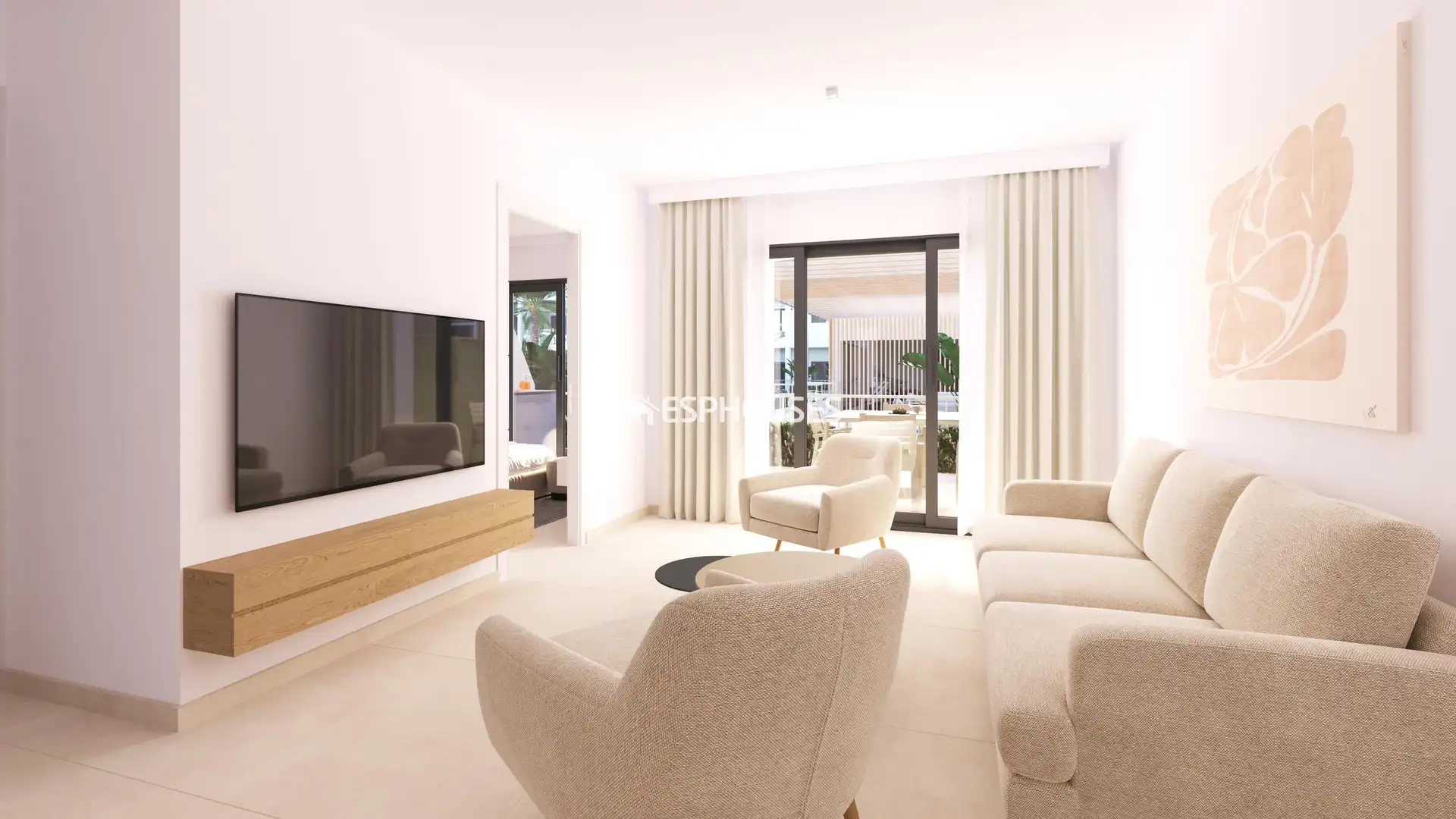 Living room of Ground floor for sale in Torre-Pacheco  with Terrace, Storage room and Balcony