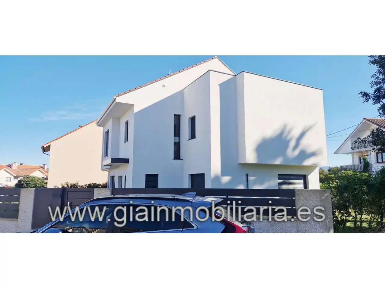 Exterior view of Houses for sale in Baiona  with Heating, Private garden and Terrace