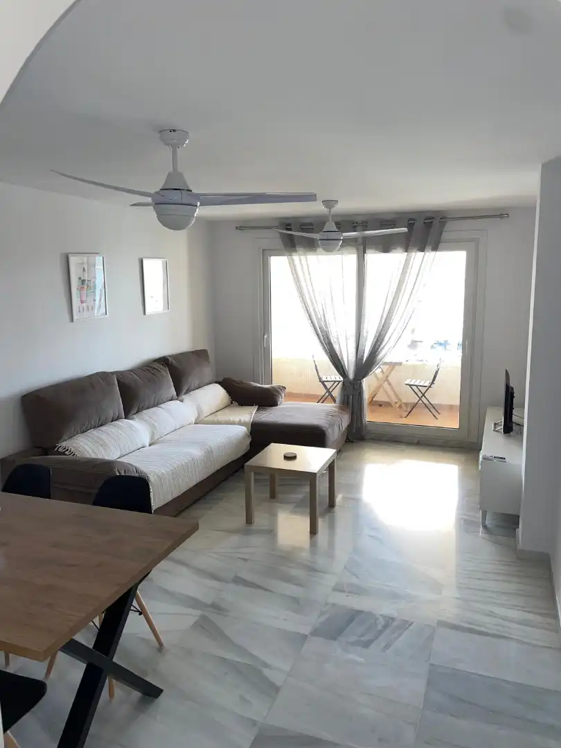 Living room of Flat for rent in El Ejido  with Air Conditioner, Heating and Terrace