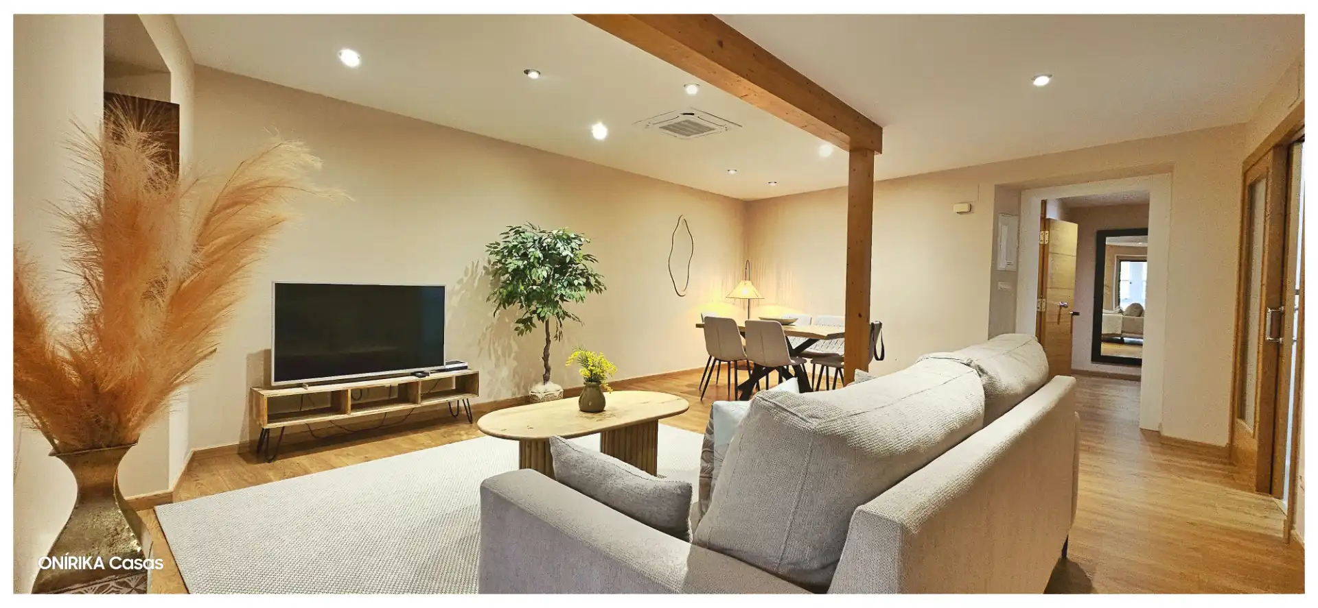 Sala de estar de Casa o chalet en venta en Monforte de Lemos con Aire acondicionado, Calefacción y Jardín privado