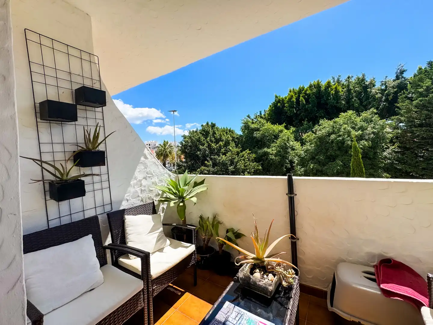 Terraza de Dúplex en venta en Estepona con Aire acondicionado, Terraza y Piscina