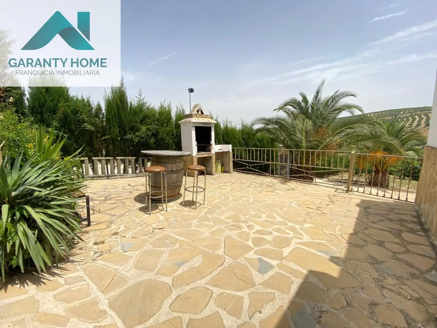 Terrassa de Casa o xalet en venda en Torredonjimeno amb Aire condicionat, Jardí privat i Terrassa