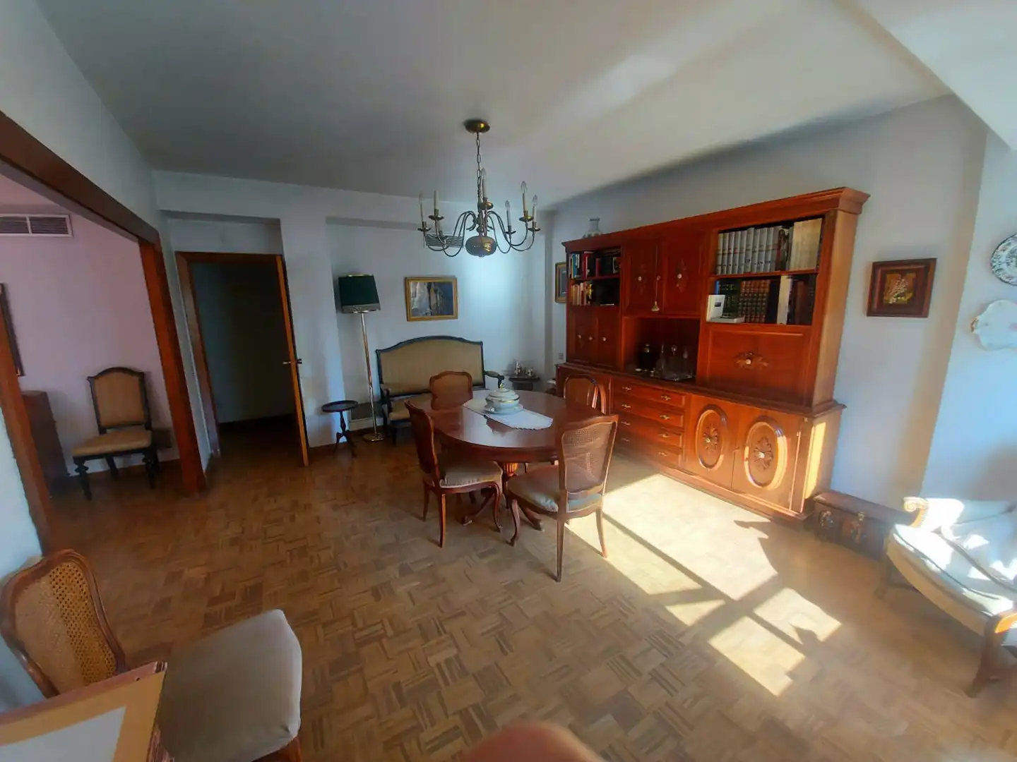 Dining room of Flat for sale in Jaén  with Air Conditioner, Heating and Parquet flooring