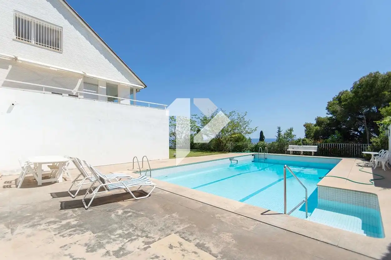 Swimming pool of Houses for sale in Castelldefels  with Private garden, Terrace and Community pool