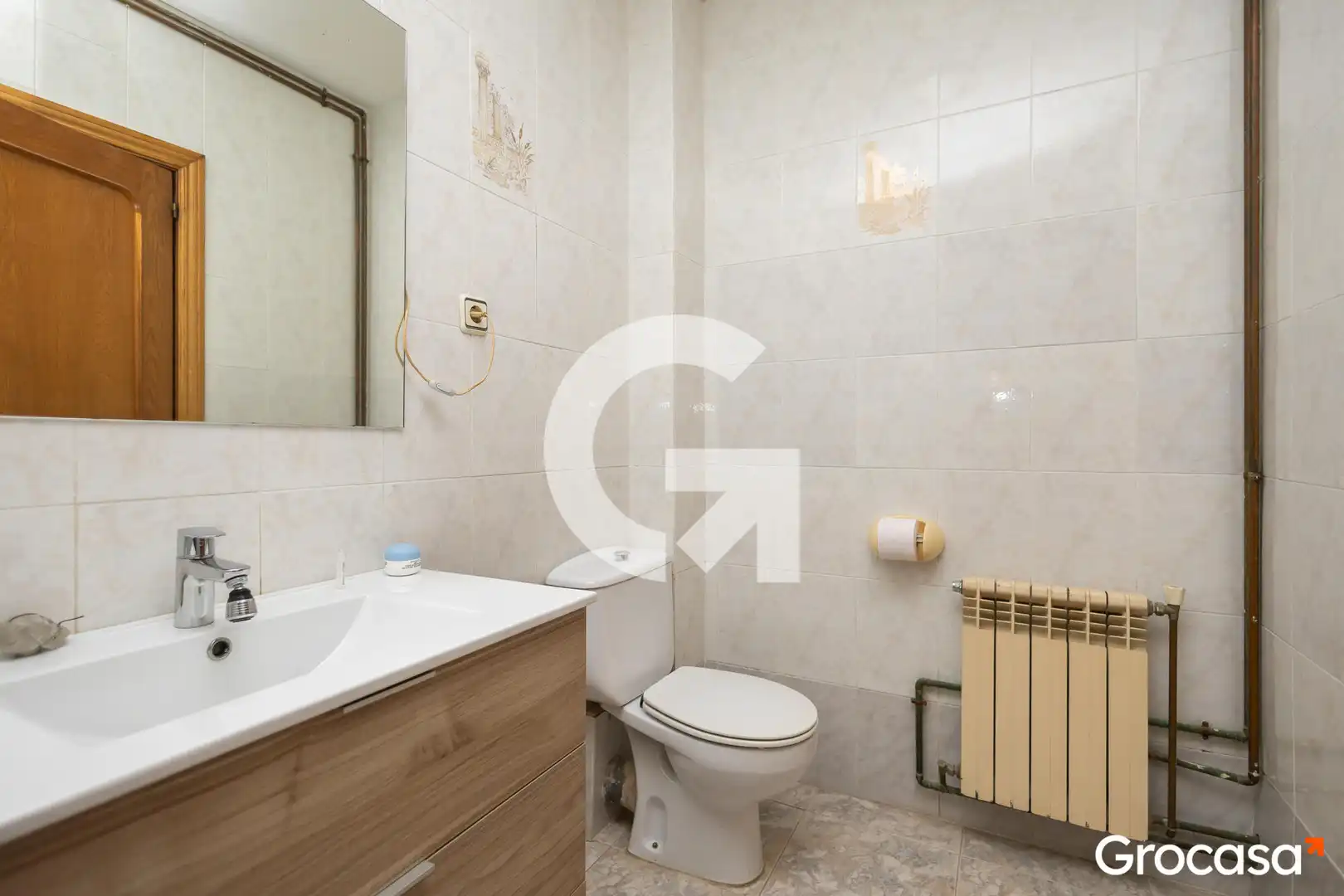 Baño de Casa o chalet en venta en Vallirana con Aire acondicionado, Calefacción y Jardín privado