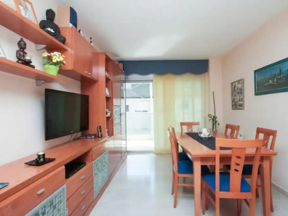 Sala d'estar de Pis en venda en Cubelles amb Aire condicionat, Terrassa i Balcó