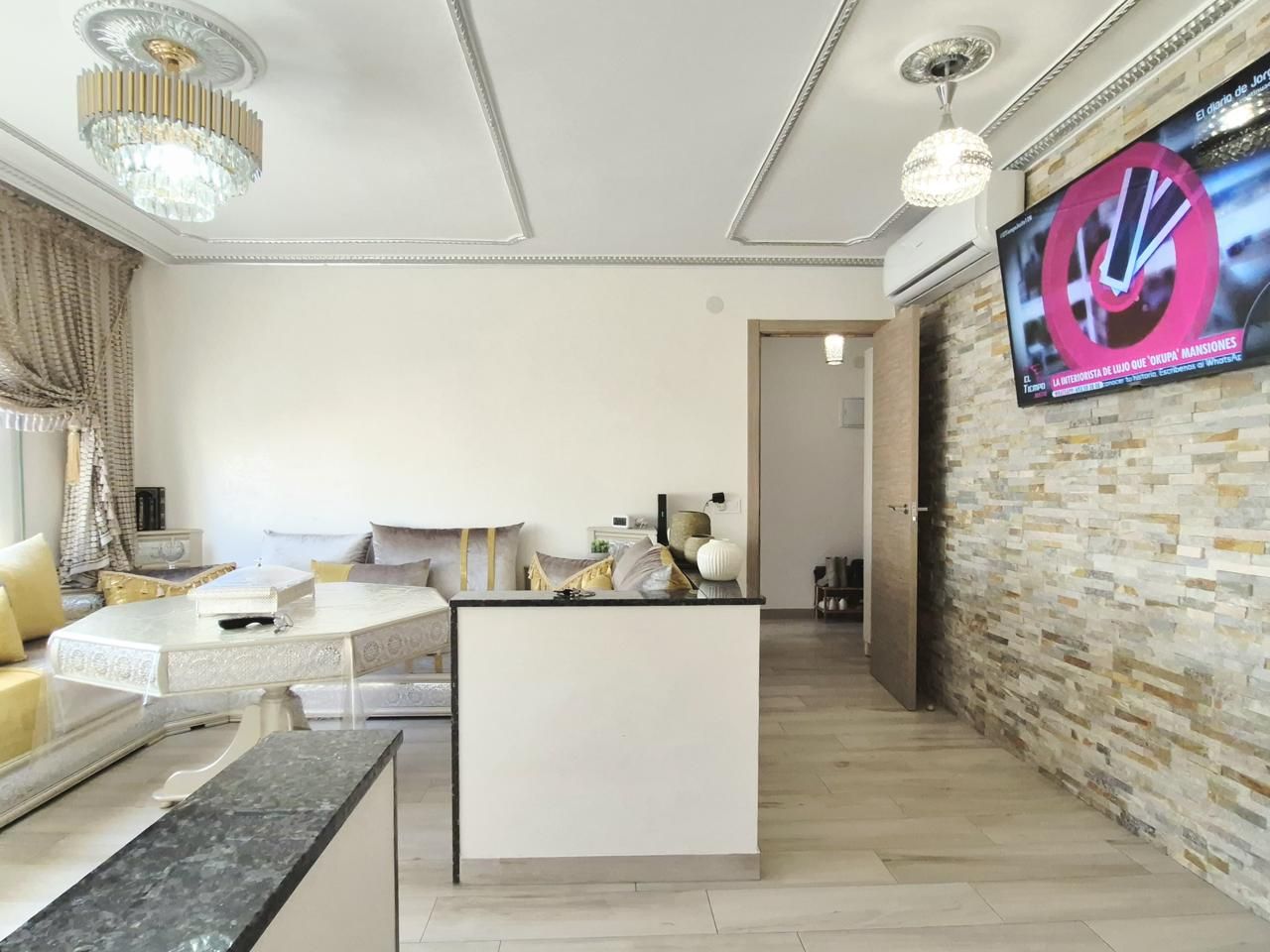 Kitchen of Flat for sale in Terrassa  with Air Conditioner