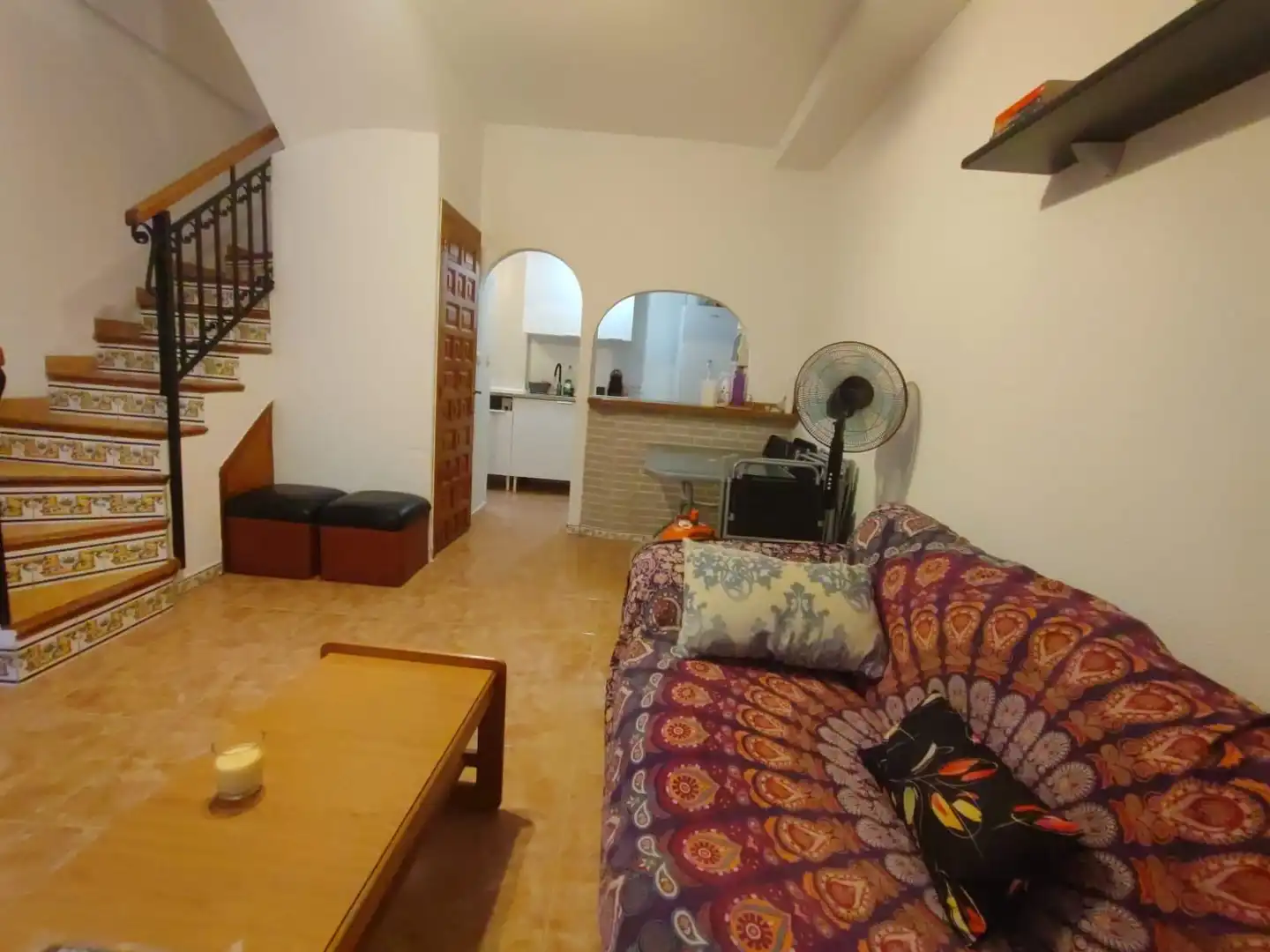 Wohnzimmer von Haus oder Chalet zum Verkauf in Elche / Elx mit Klimaanlage und Terrasse