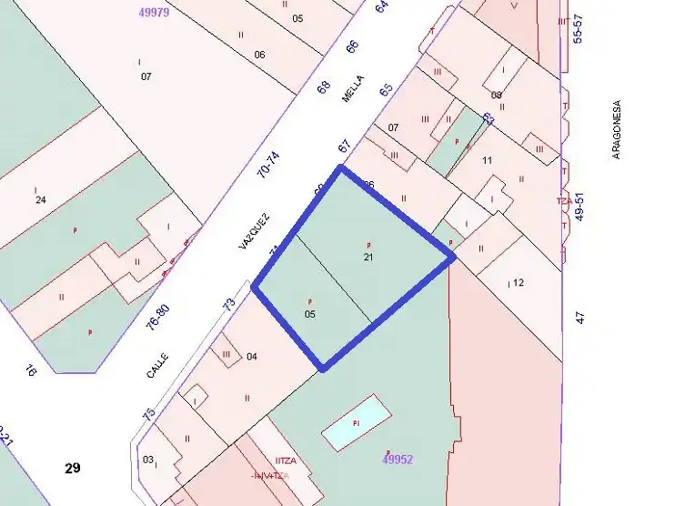 Terreno residencial en venta en Carrer Vázquez de Mella 69, imagen 2