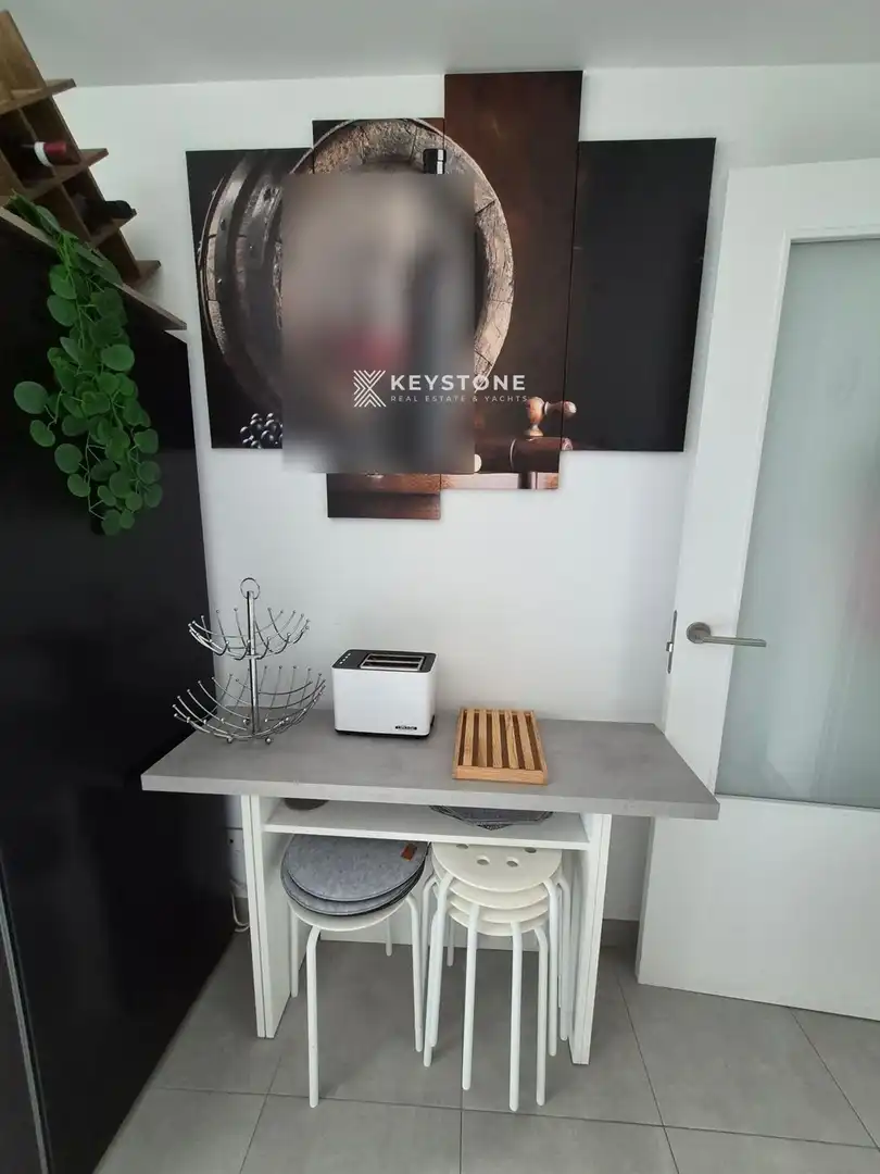Küche von Wohnung zur Miete in Alicante / Alacant mit Klimaanlage, Heizung und Terrasse