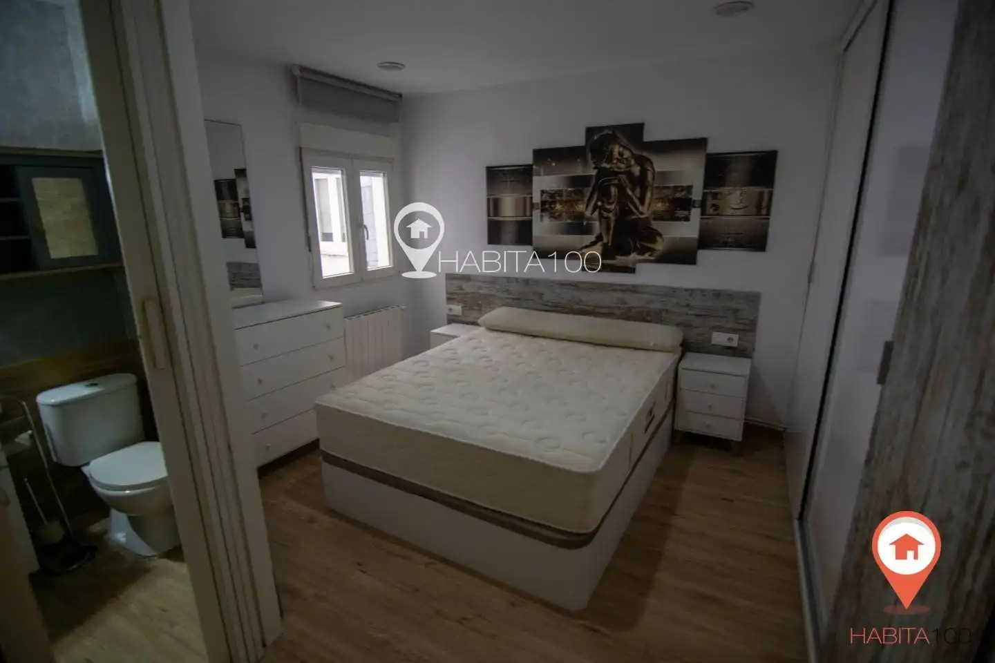 Schlafzimmer von Wohnung zum Verkauf in Cuenca mit Heizung und Möbliert