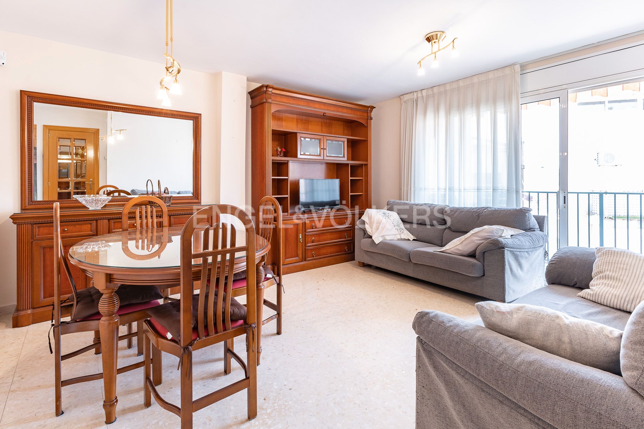 Sala d'estar de Apartament en venda en Terrassa amb Aire condicionat, Calefacció i Traster