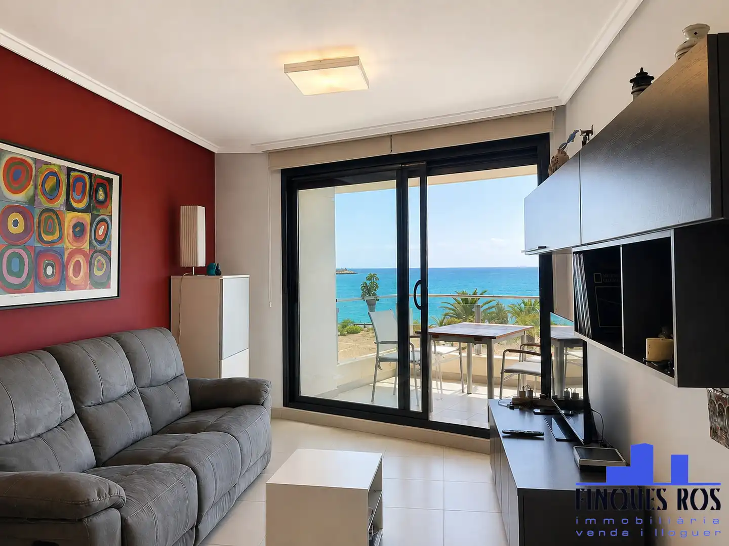 Wohnzimmer von Wohnungen zum Verkauf in Vinaròs mit Klimaanlage, Heizung und Terrasse