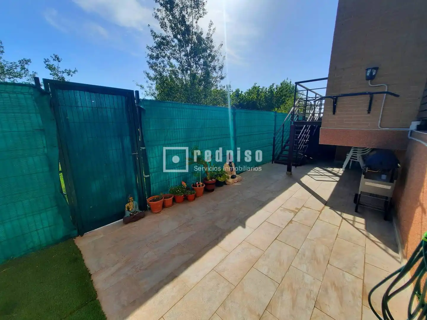 Garten von Wohnung zum Verkauf in Colmenar Viejo mit Heizung, Privatgarten und Terrasse