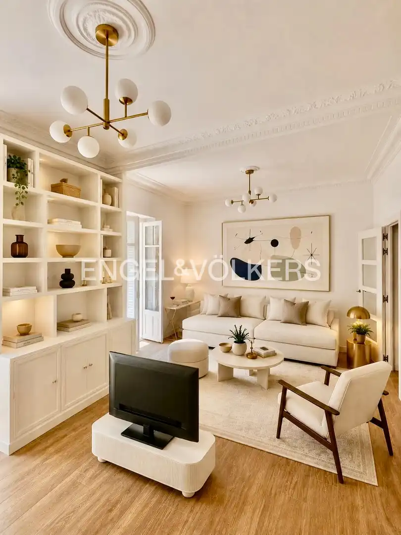 Living room of Flat for rent in Moncloa - Aravaca