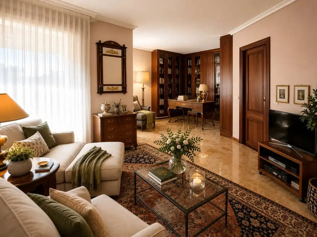 Sala d'estar de Dúplex en venda en Valencia