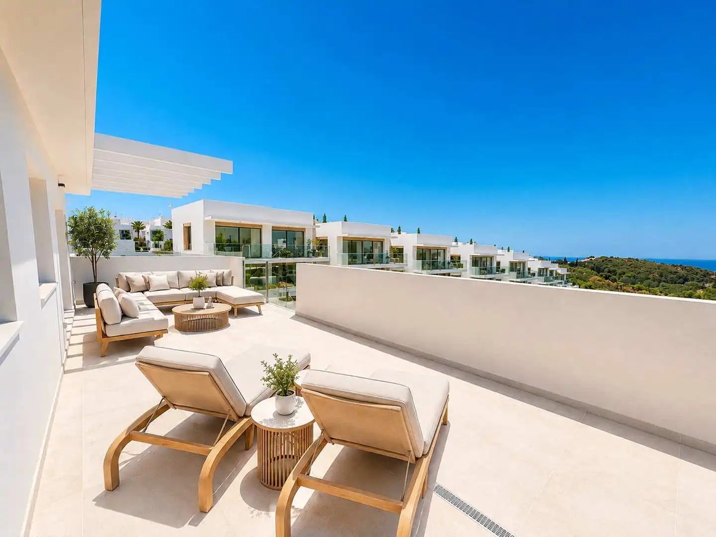 Àtic amb piscina en venda a Casares Golf - Casares del Sol, imagen 3