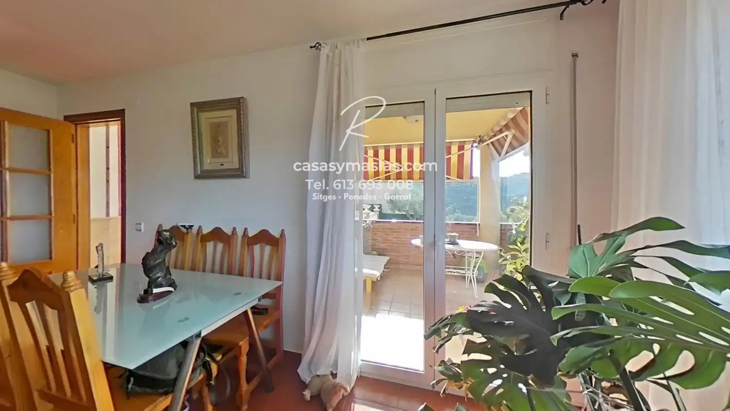 Comedor de Casa o chalet en venta en Olivella con Aire acondicionado, Calefacción y Jardín privado