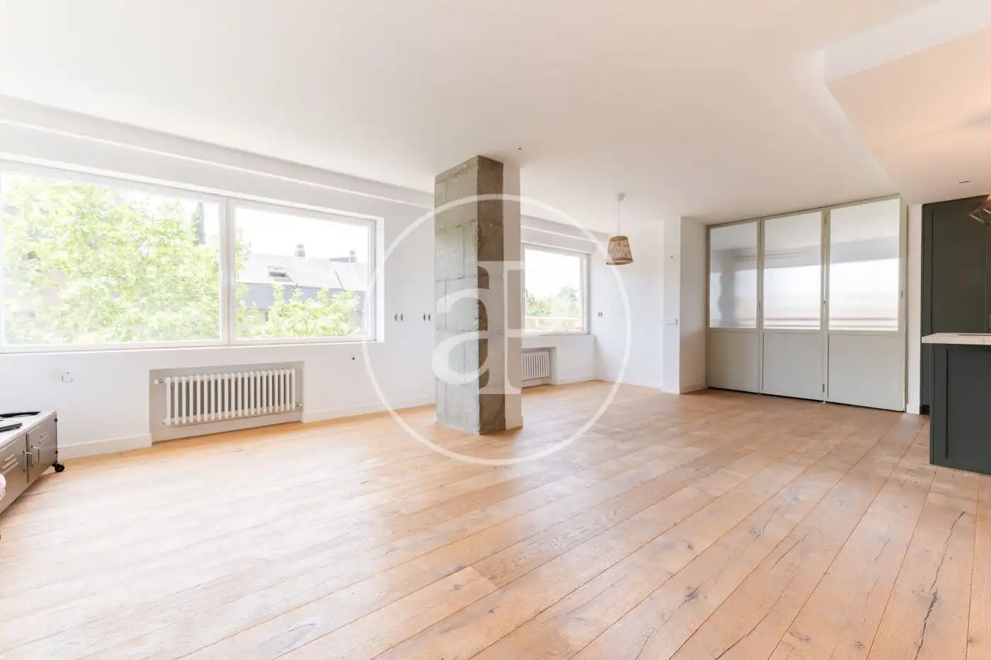 Sala de estar de Piso en venta en Madrid con Aire acondicionado, Calefacción y Jardín privado