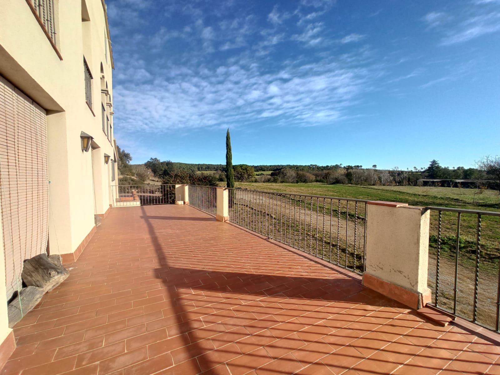 Terrassa de Finca rústica en venda en Vilopriu amb Jardí privat, Terrassa i Moblat
