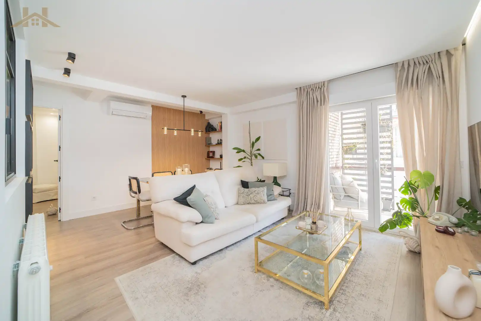 Sala de estar de Piso en venta en Móstoles con Aire acondicionado, Calefacción y Terraza